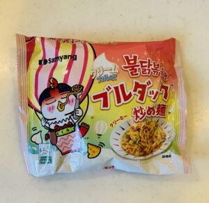 ブルダック炒め麺（クリームカルボ）